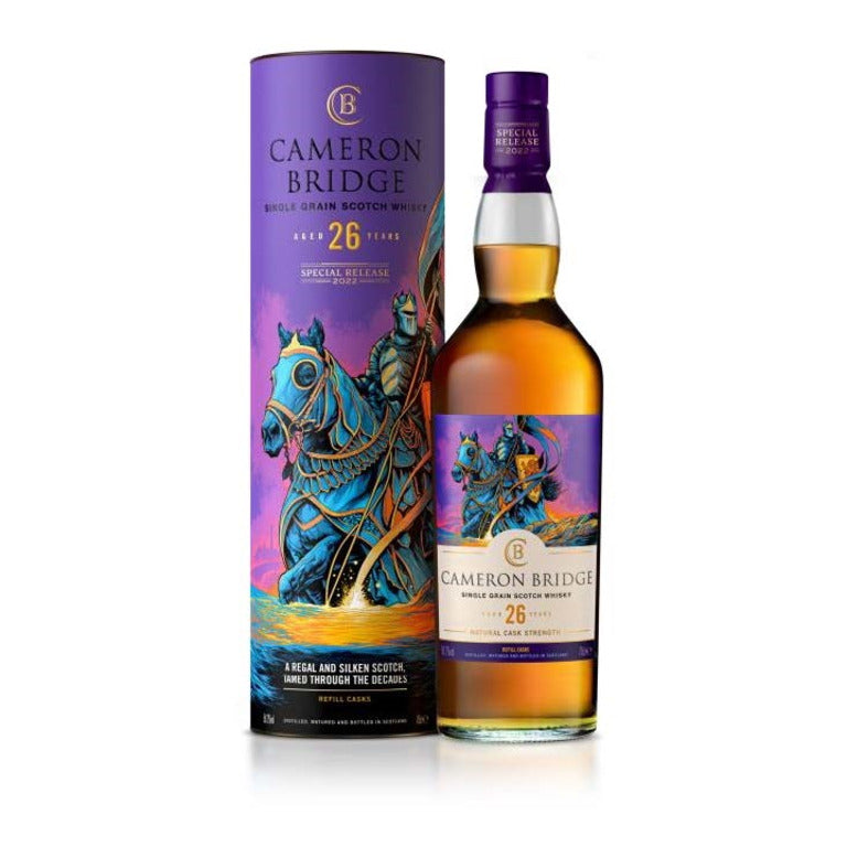 WHISKY CAMERON BRIDGE AGED 26YEARS -70CL (1 pz) SPECIAL  RELEASE 2022 ASTUCCIO